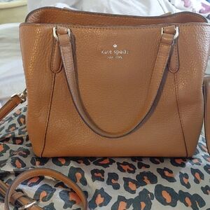 Kate Spade Brown Leather Satchel